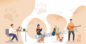 休闲生活人物矢量图